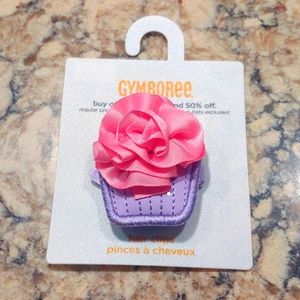 Gymboree brand new cupcake barrette 6 available
